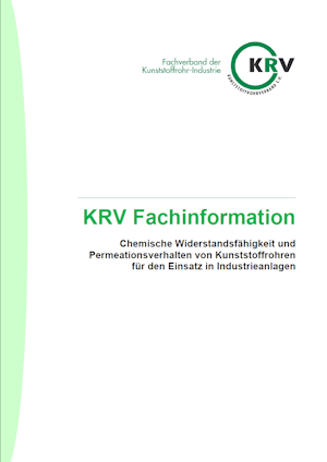 Fachbroschüre Chemische Widerstandsfähigkeit und Permeationsverhalten von Kunststoffrohren für den Einsatz in Industrieanlagen